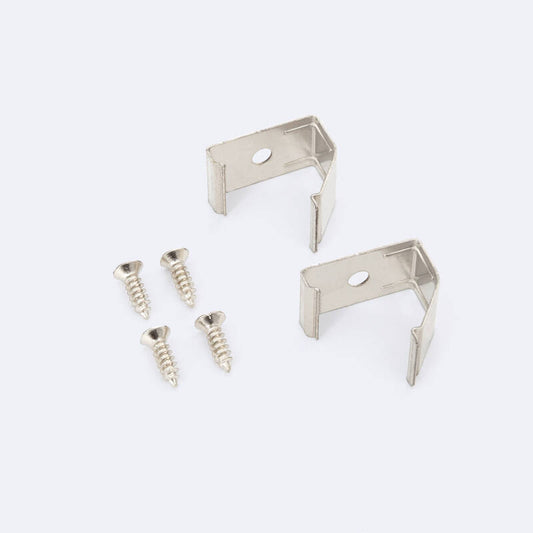 Grampos metálicos de fixação 45° (2 unidades)