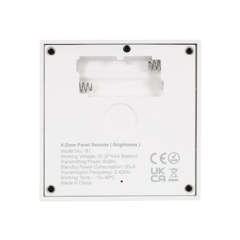 Comando RF para Regulador LED Monocor 4 Zonas MiBoxer B1