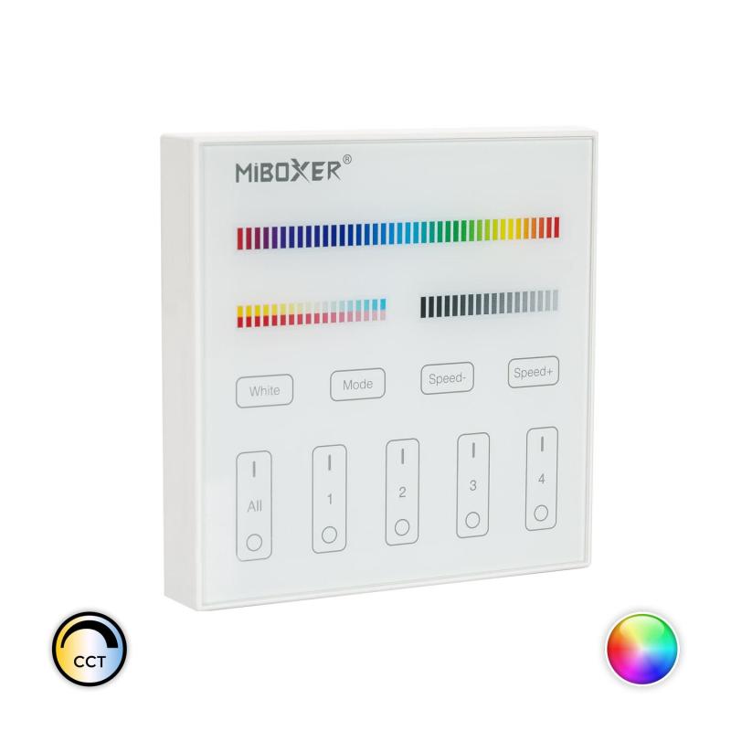 Comando RF para Regulador LED RGB+CCT 4 Zonas MiBoxer B4