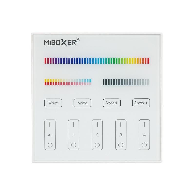 Comando RF para Regulador LED RGB+CCT 4 Zonas MiBoxer B4