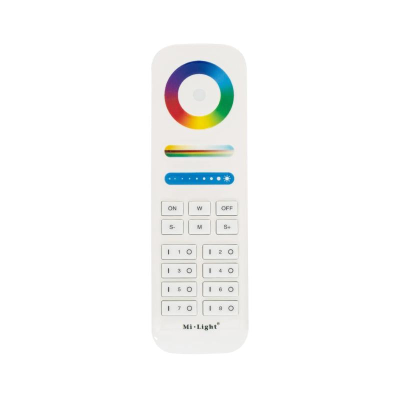 Comando RF para Regulador LED RGB+CCT 8 Zonas MiBoxer FUT089