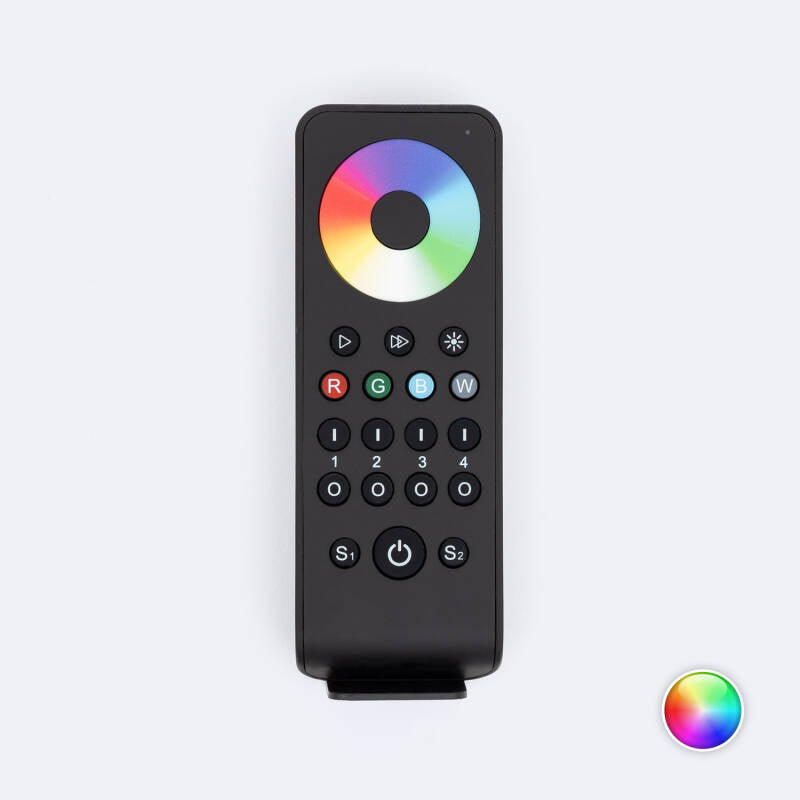 Controlo RGB/RGBW 4 zonas SKYDANCE RS4 para controlador RF