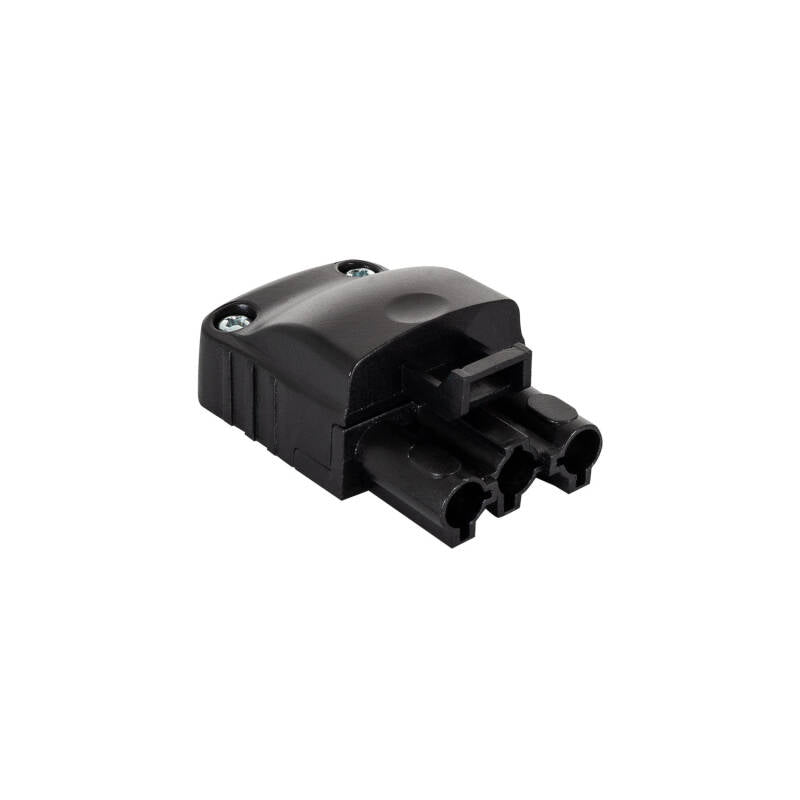 Conector de Cabo Conexão Macho Fêmea 3 Pinos 0.5-2.5mm²