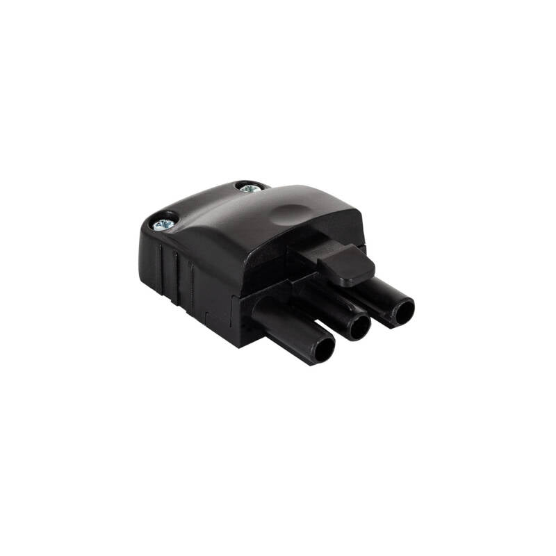 Conector de Cabo Conexão Macho Fêmea 3 Pinos 0.5-2.5mm²