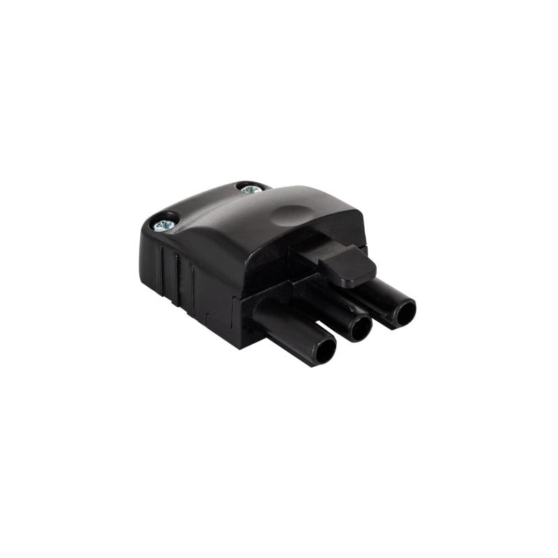 Conector de Cabo Conexão Macho Fêmea 3 Entradas 0.75-2.5 mm²
