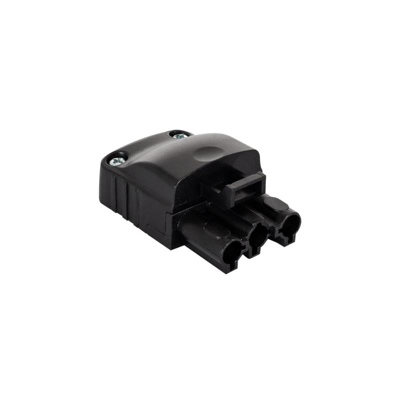 Conector de Cabo Conexão Macho Fêmea 3 Entradas 0.75-2.5 mm²