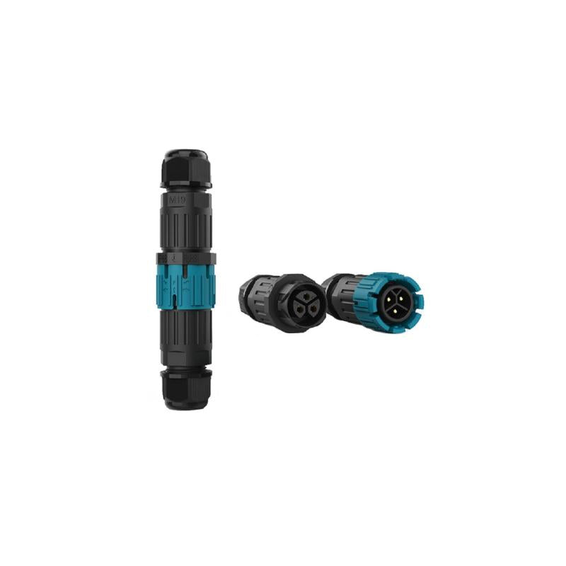 Conector de Cabo Estanque Conexão Macho Fêmea 3 Pines 0.5-2.5mm² IP68
