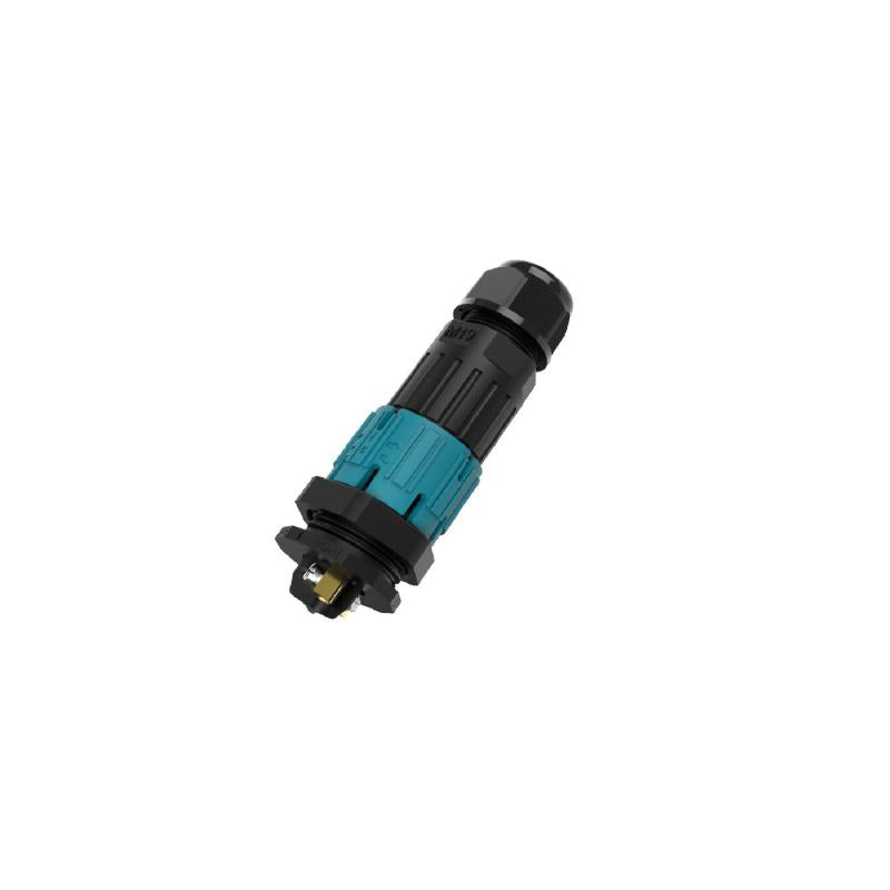 Conector de Caixa Estanque 3 pinos 0,5-2,5 mm² IP68