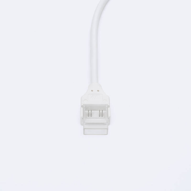 Conector Hipopótamo Duplo com Cabo para Fita LED RGBIC COB 24V DC IP65 Largura 12 mm