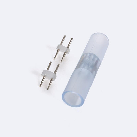 Conector Fita LED Neon Regulável 220V Circular SFLEX14