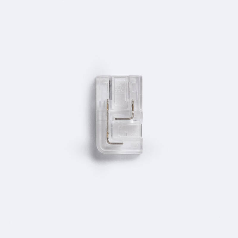 Conector Hipopótamo esquina para Fita LED 12/24V DC SMD e COB IP20 Largura 8mm