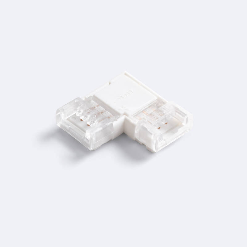 Conector Hipopótamo “L” para Fita LED CCT 12-24V DC Largura 10 mm
