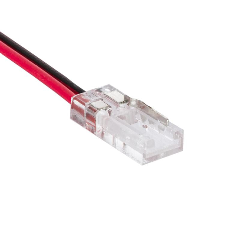 Conector Hipopótamo Mini com Cabo para Fita LED COB Super Estreita IP20