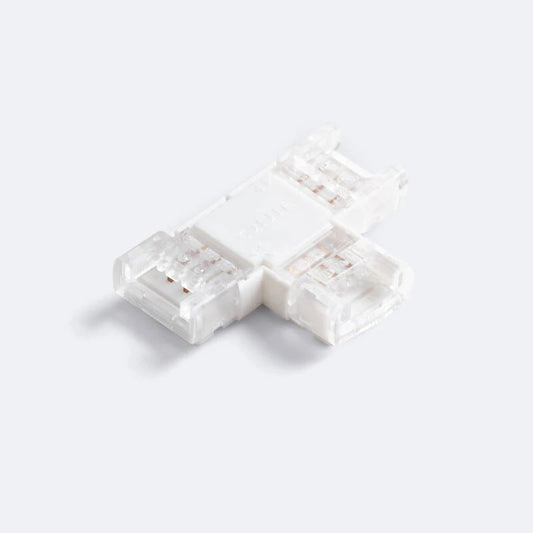Conector Hipopótamo "T" para Fita LED CCT 12-24V DC Largura 10 mm.
