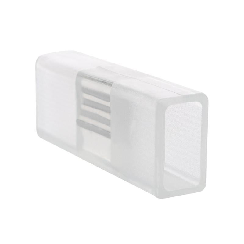 Conector Neon LED 11 W/m RGB 220V AC 60 LED/m Semicircular 180º IP67 á Medida Corte cada 100 cm