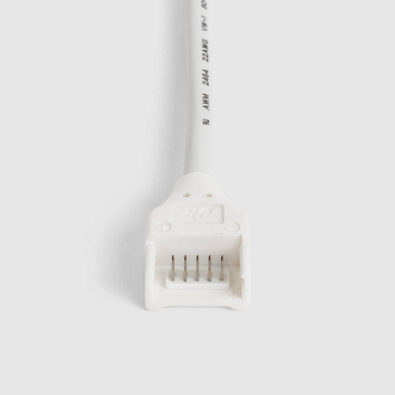 Conector para Fita LED 24 V RGBW SMD, Largura 12 mm, IP65, com Cabo