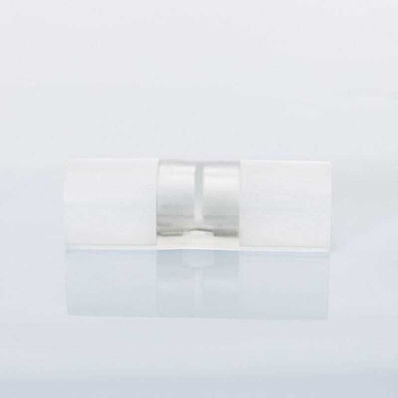 Conector para Fita LED Néon Regulável, 220 V, Semicircular, 180°, IP67