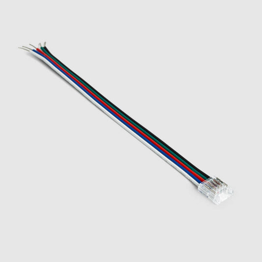 Conector para Fita LED 24V RGBW SMD Largura 10 mm IP20 com Cabo