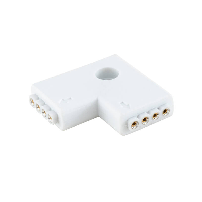 Conector Rápido Tipo L Fita LED 12/24V RGB