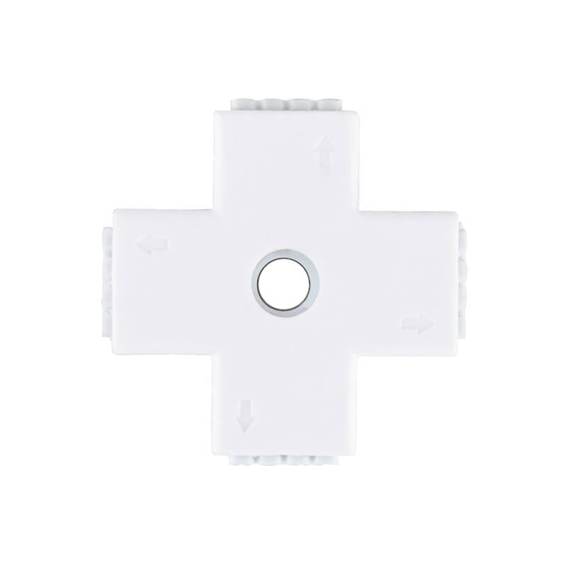 Conector Rápido Tipo 'X' Fita LED 12/24V RGB