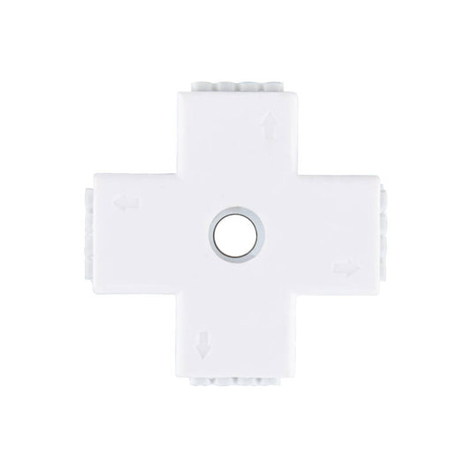 Conector Rápido Tipo 'X' Fita LED 12/24V RGB