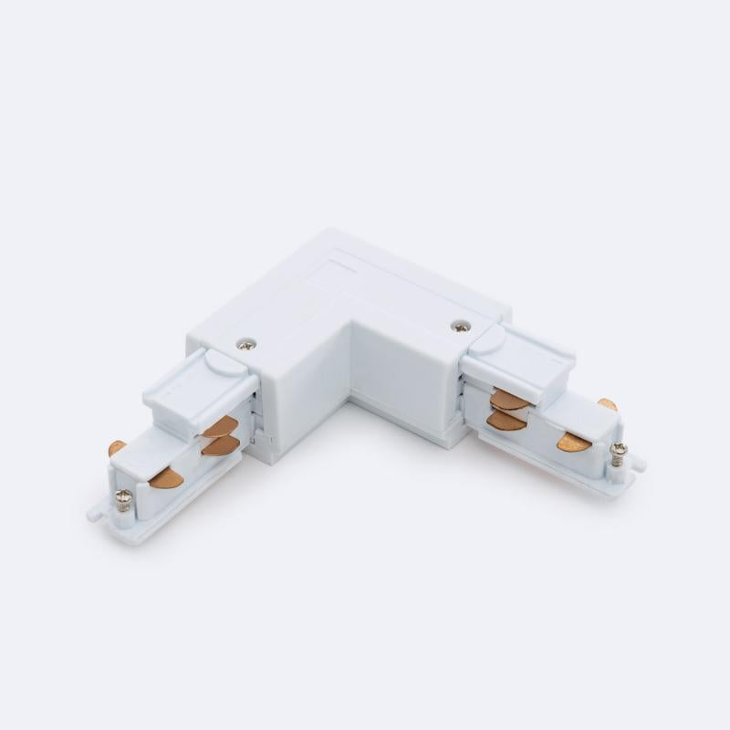 Conector Right Side Tipo L para Calha Trifásico DALI