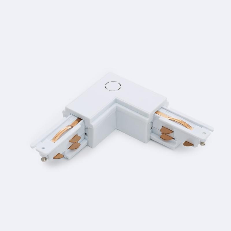 Conector Right Side Tipo L para Calha Trifásico DALI