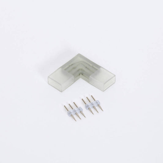 Conector Tipo "L" para Fita LED CCT 220V AC Largura 14 mm