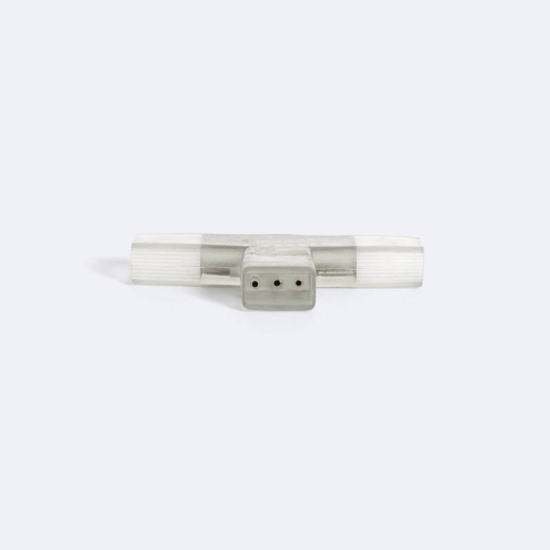 Conector Tipo "T" para Fita LED CCT 220V AC Largura 14 mm