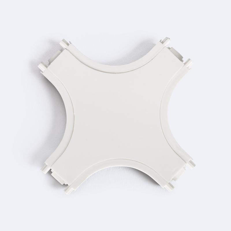 Conector Tipo X para Calha Magnético 25mm SuperSlim 48V Superfície