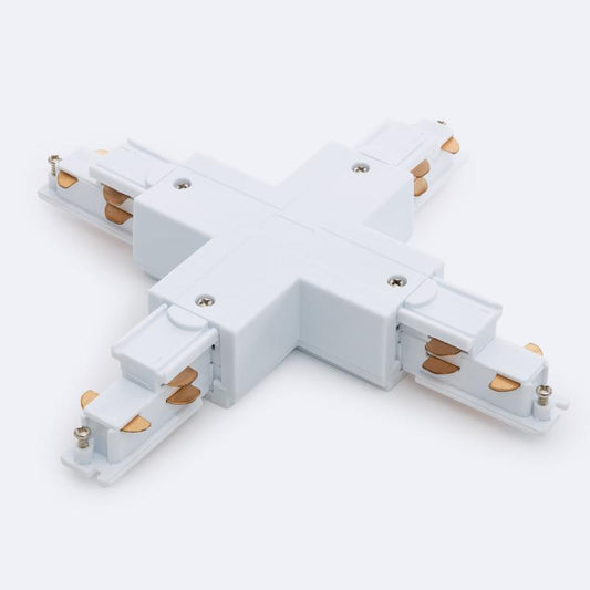 Conector Tipo X para Calha Trifásico DALI