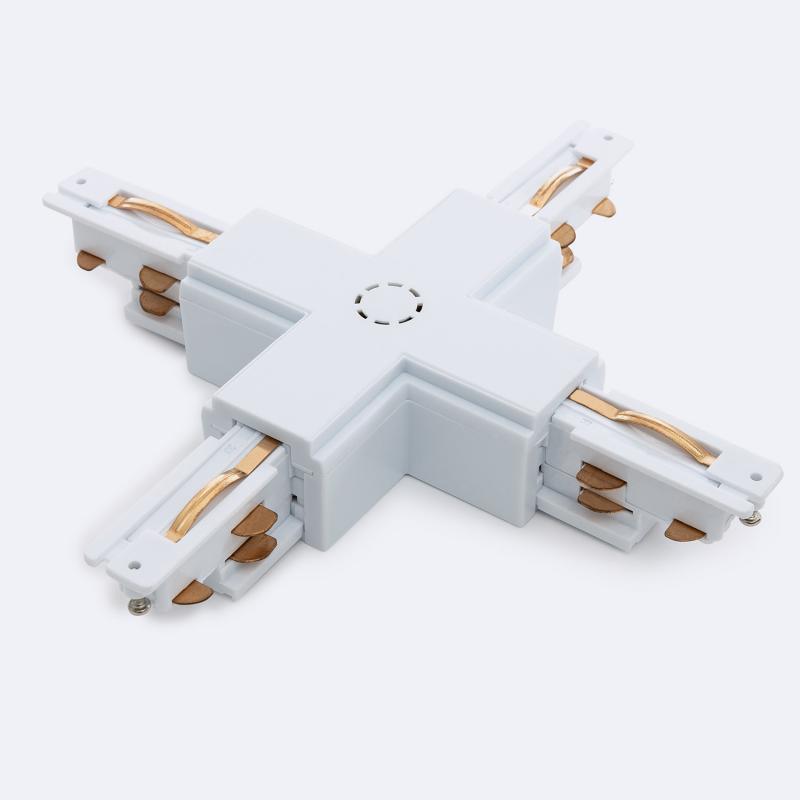Conector Tipo X para Calha Trifásico DALI