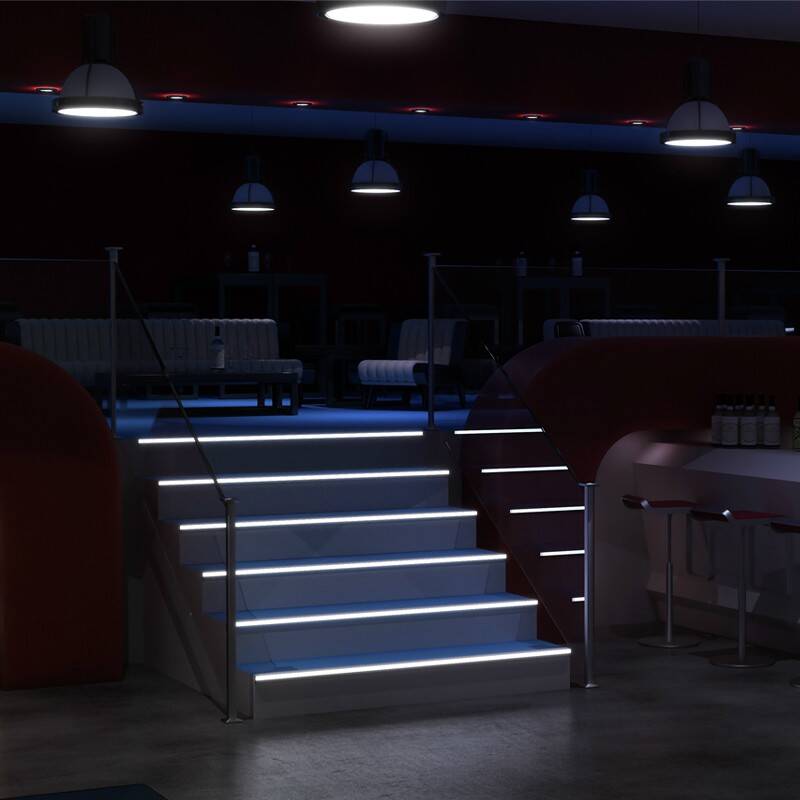 Conector 'X' Perfil com Fita LED Aretha