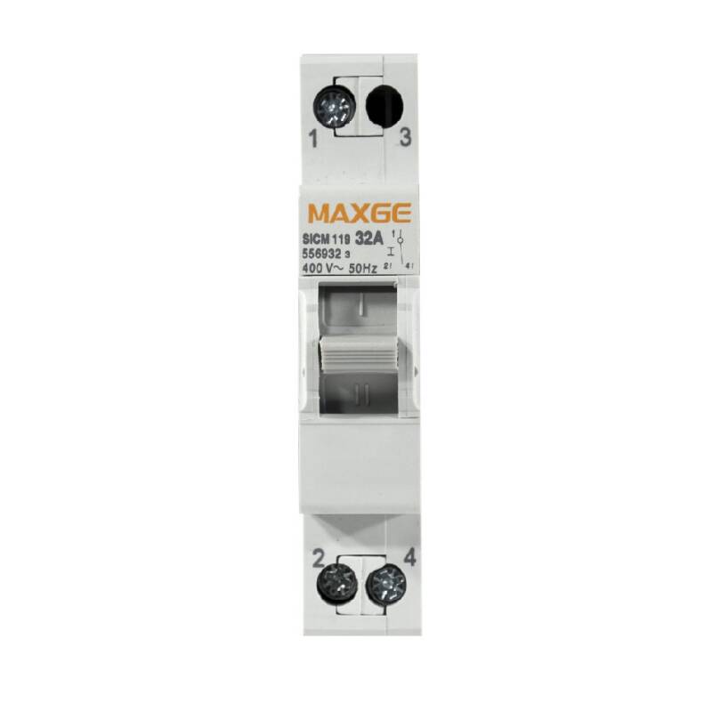 Comutador de Manobra MAXGE de 3 Posições, 2-3 Pólos, para Aplicações Industriais/Terciárias MAXGE