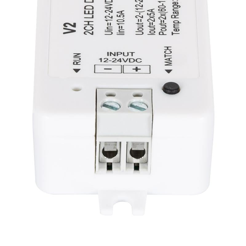 Controlador de Fita LED CCT 12/24V SKYDANCE V2 Compatível com Comando RF