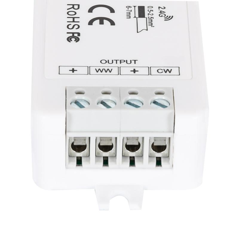 Controlador de Fita LED CCT 12/24V SKYDANCE V2 Compatível com Comando RF