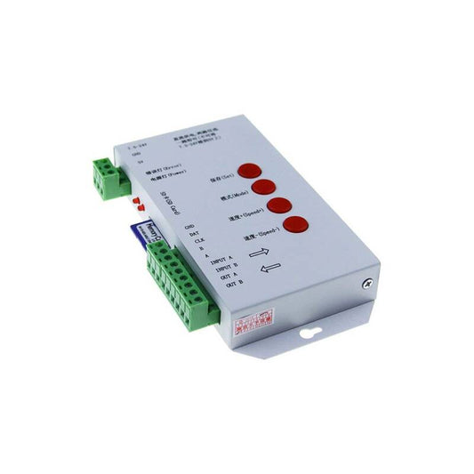 Controlador de Fita LED RGBIC Digital 5-24 V DC SPI T-1000S para Letreiros