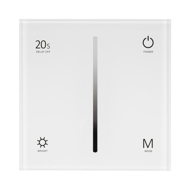 Regulador Fita LED Monocromática 12-24-48V Encastrável Tátil SKYDANCE T1-1 Compatível com Comando RF