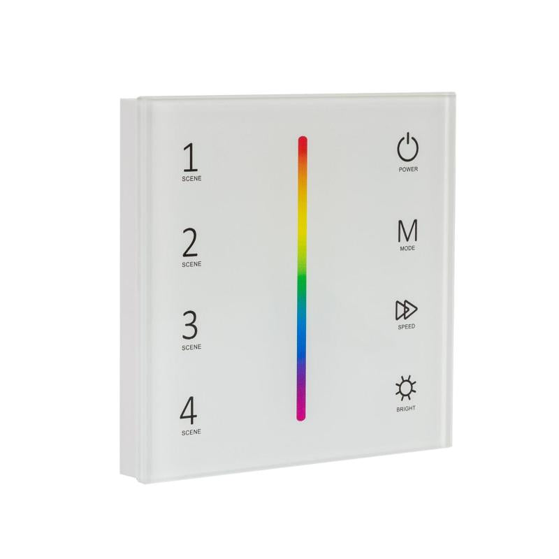 Controlador de Fitas LED RGB 12-24V Embutido Tátil SKYDANCE T3-1 Compatível com Comando RF
