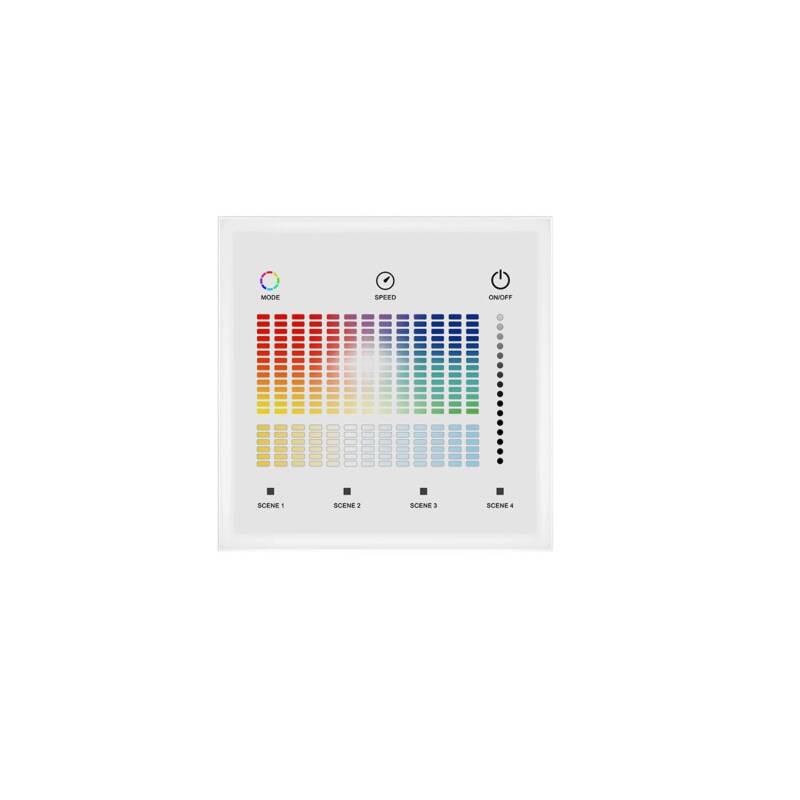 Painel Tátil DALI Master DT8 RGB+CCT SKYDANCE TD5-S