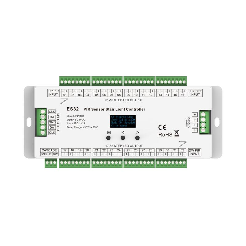 Controlador Segue Seus Passos para Escada com Sensor PIR