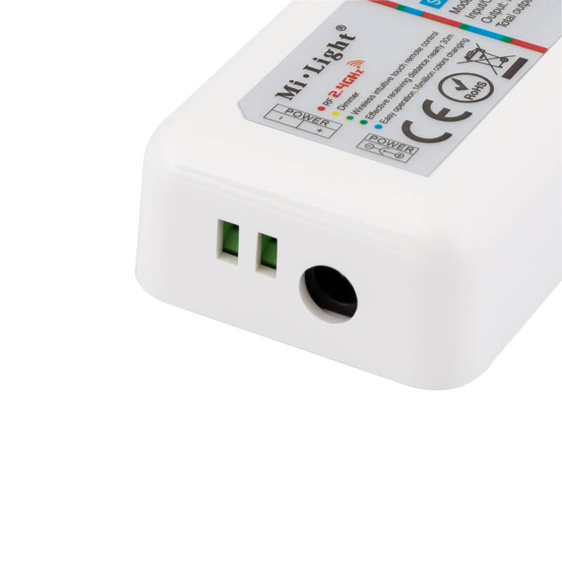 Controlador Táctil LED RGB 12/24V, Dimmer por Controle Remoto RF