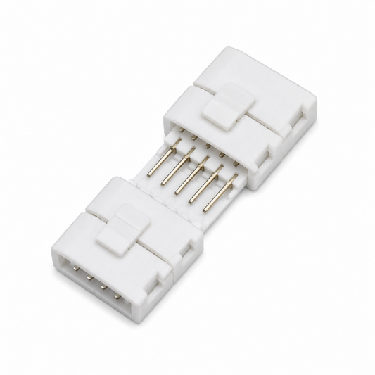 Conector IP20 5PIN Emenda Direta Fita RGBW 12mm
