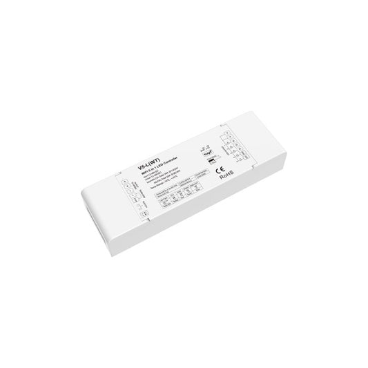 Controlador Tuya RGB+CCT DC48V 5 Canais | FILUX