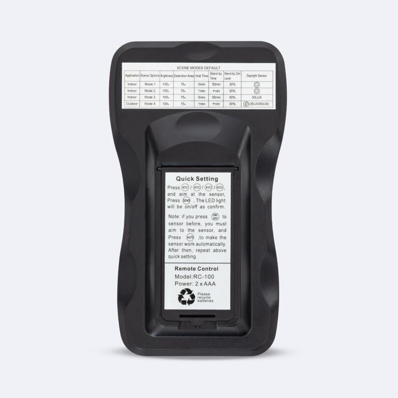 Controle Remoto RC-100 para Campânula LED UFO Smart HBD