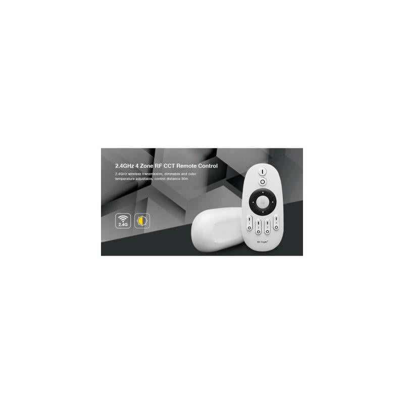 Controle Remoto RF para Regulador LED W/CCT 4 Zonas MiBoxer FUT007