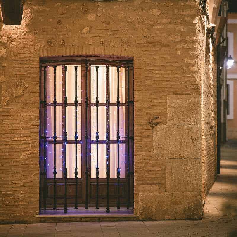 Cortina de Grinalda LED para Exterior 1m com Bateria Centauro