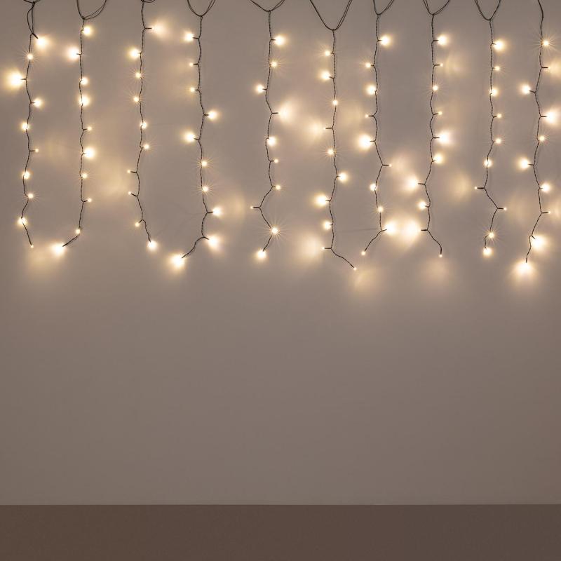 Cortina de Grinaldas LED 3m Short Preto