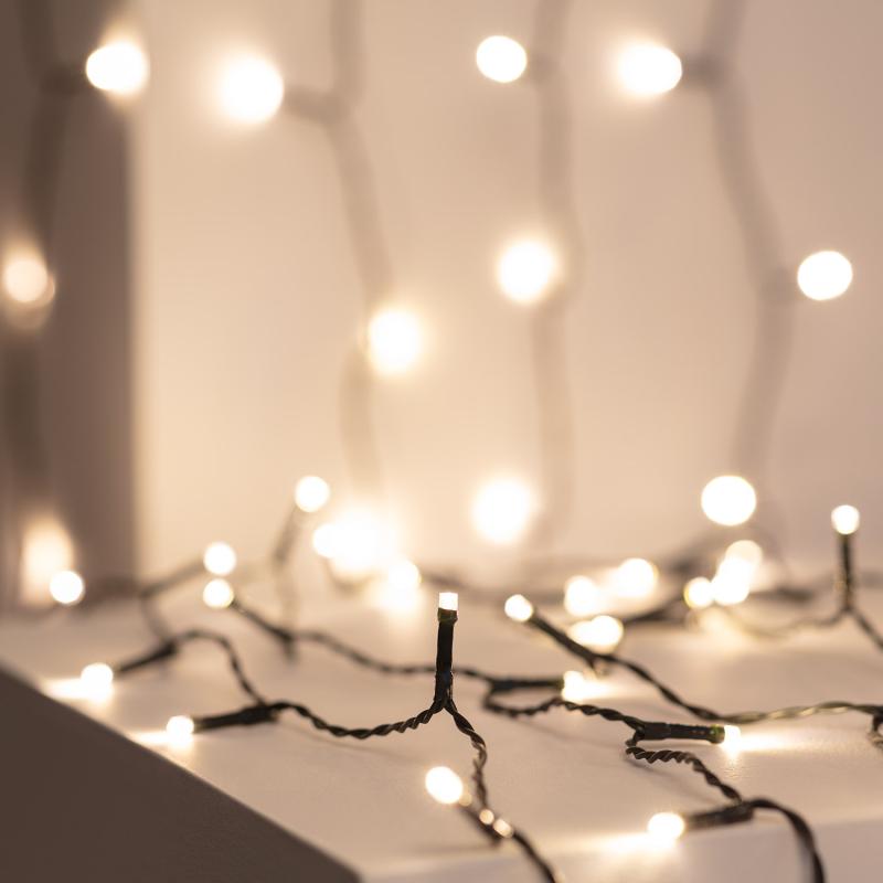 Cortina de Grinaldas LED 3m Short Preto