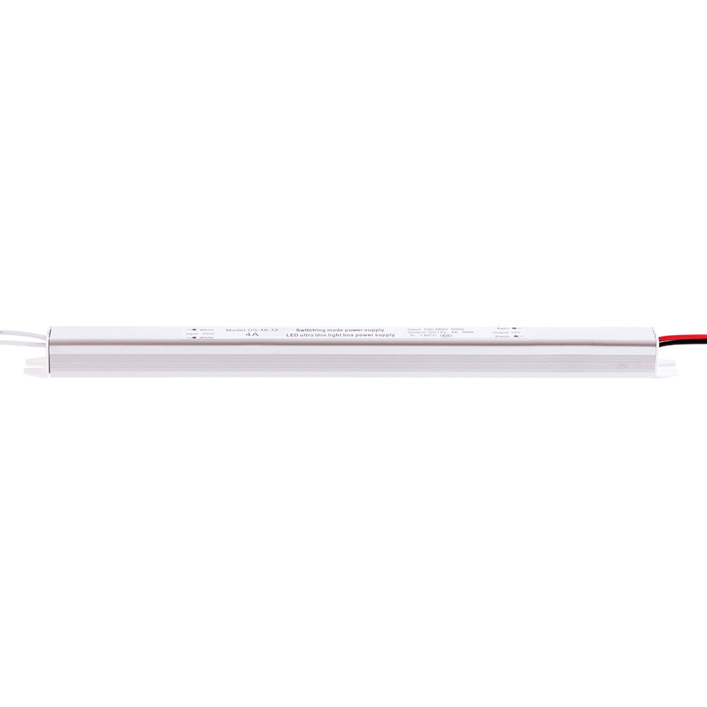 Transformador LED Ultrafino 48W 12VDC_110V-220V/AC IP20